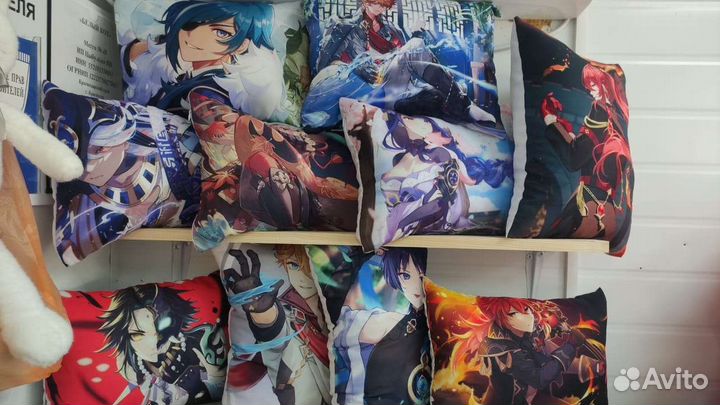 Подушки Геншин и корейцы