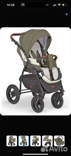 Коляска 3 в 1 Verdi optima