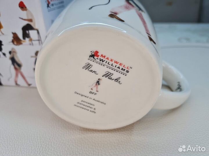 Кружка Пёс на прогулке 400 мл. Maxwell & Williams