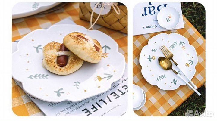 Тарелка сервировочная