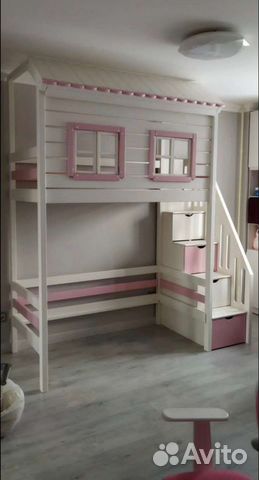 Кровать Чердак-двухъярусная