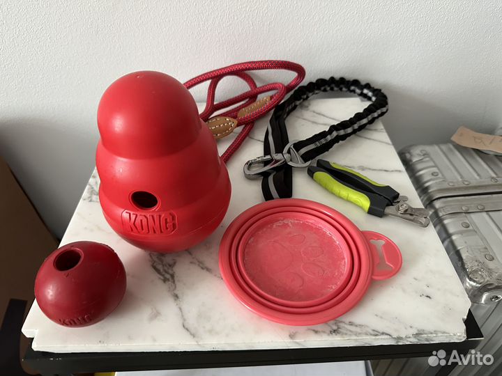 Kong игрушки для собак, поводки и раскладная миска