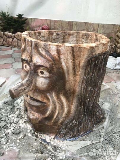 Уличные вазоны бетонные