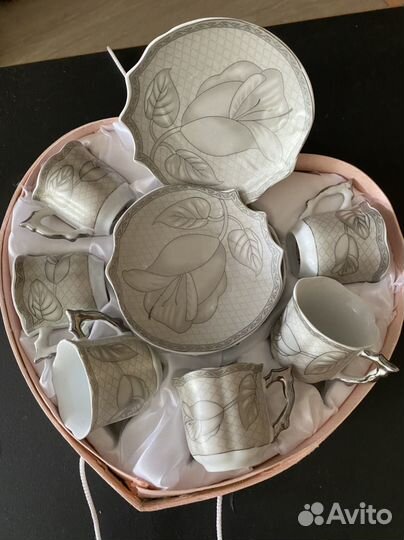 Кофейный сервиз на 6 персон