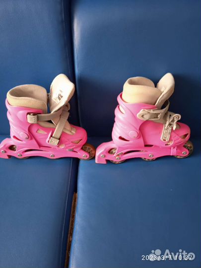 Детские раздвижные роликовые коньки
