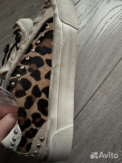 Кеды кожаные Zara