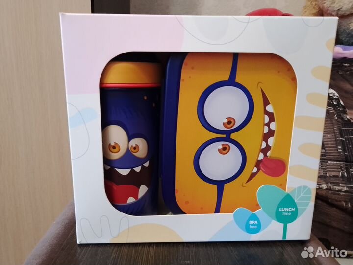 Ланьчбокс и бутылочка