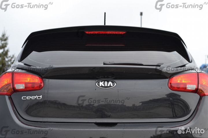 Тюнинг спойлер нижний GT-Line на Kia Ceed JD