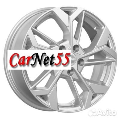 K&K 6,5x17/5x112 ET38 D57,1 кс1062 Сильвер