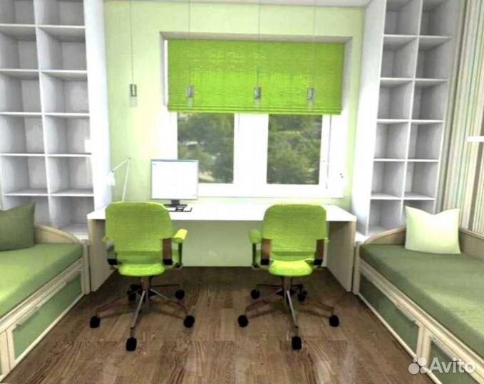 Рабочая зона у окна