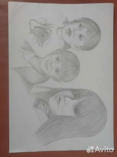 Рисунок карандашом, А3