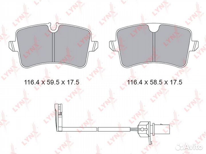 Колодки тормозные дисковые