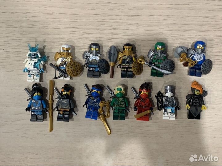 Lego Ninjago минифигурки