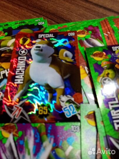 Коллекционные карточки Черепашки ниндзя никилодион