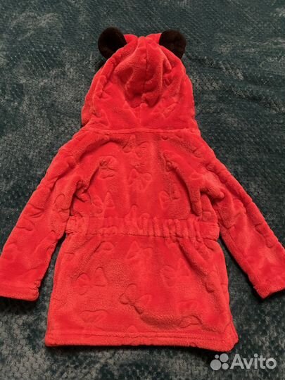 Махровый халат для девочки