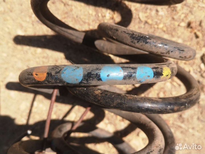 Пружины задние Skoda Fabia 2