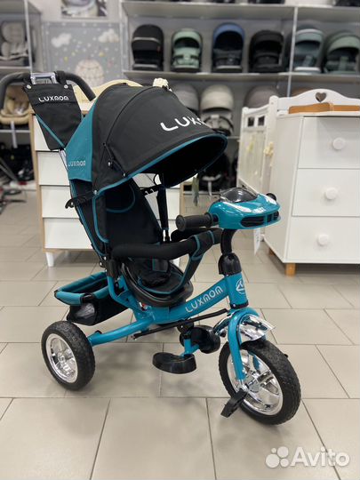 Трехколесный велосипед с родительской ручкой