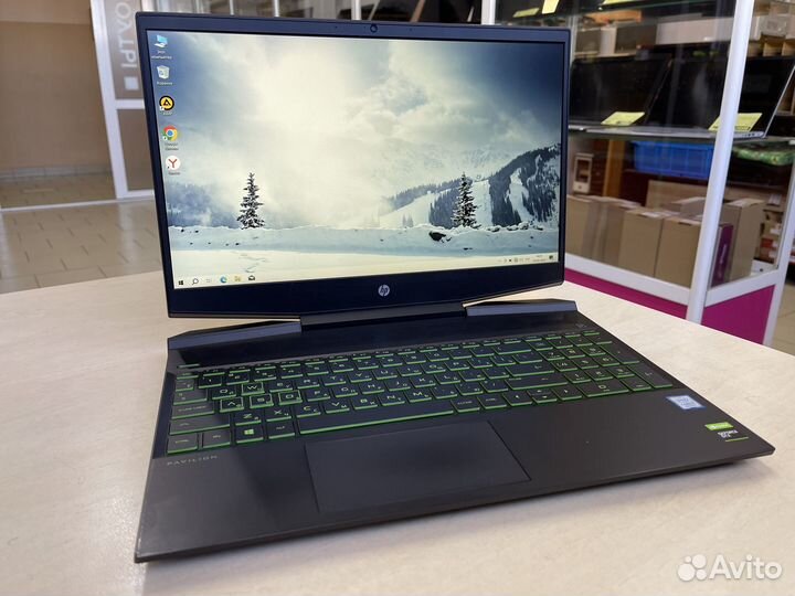 Игровой ноутбук HP/Core i5/16GB/GTX1050/SSD