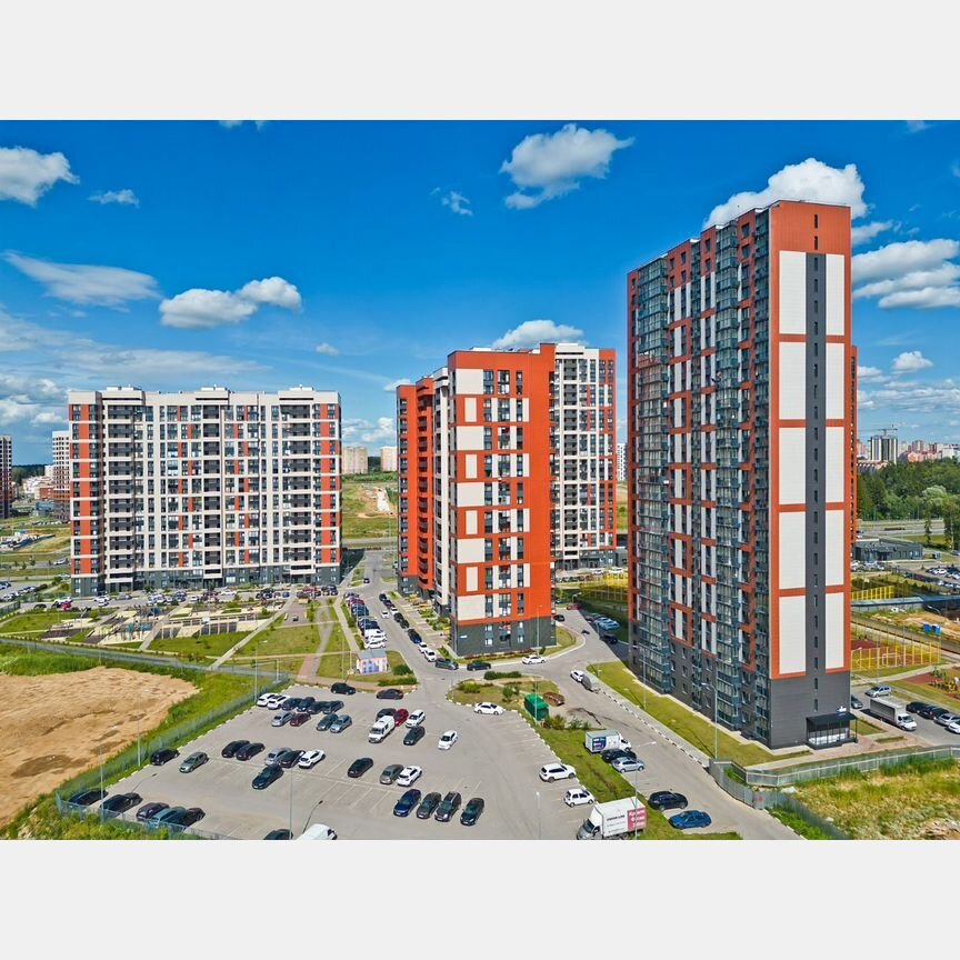 3-к. квартира, 85,2 м², 1/22 эт.