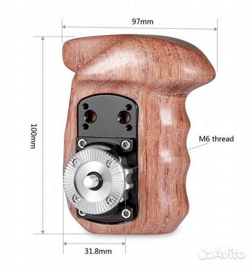 Левая рукоятка SmallRig 1891 с Arri Rosette