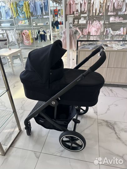 Коляска cybex balios s lux 3 в 1 deep black