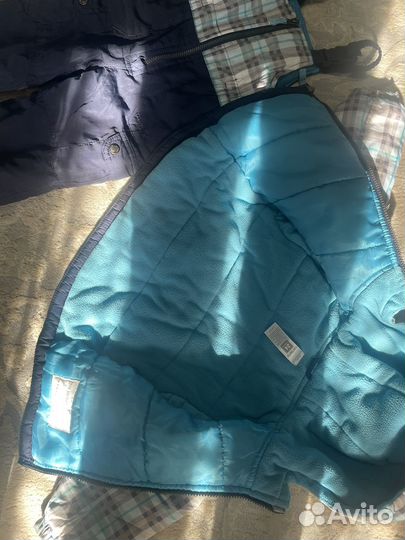 Зимний комбинезон и куртка на мальчика