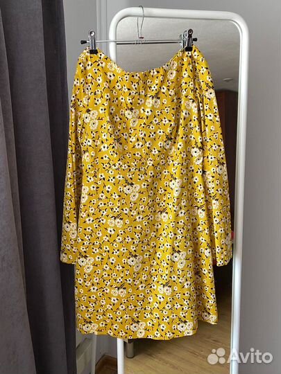 Мини платье zara m