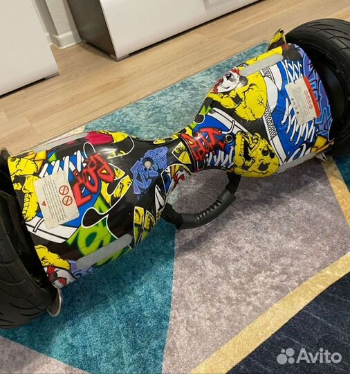 Гироскутер с ручкой бу