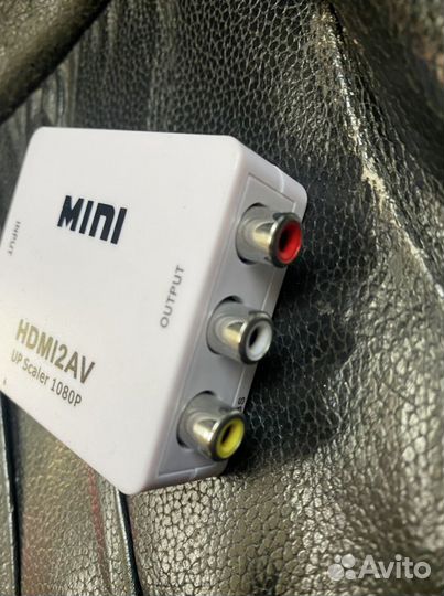 Конвертер hdmi to av, hdmi в av, hdmi тюльпан