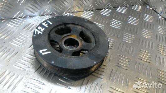 Шкив коленвала демпферный бензиновый hyundai santa