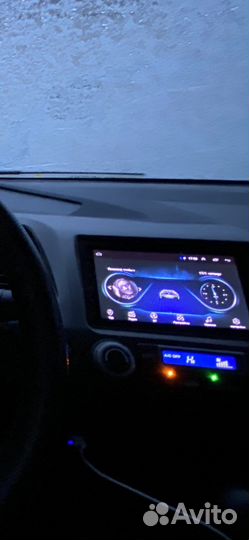 Магнитола на honda civic 4d
