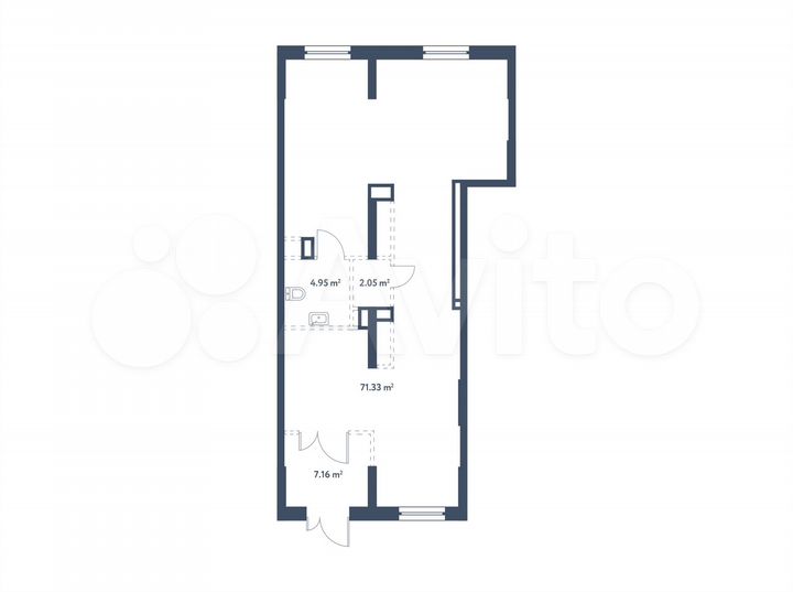 Продам помещение свободного назначения, 85.49 м²