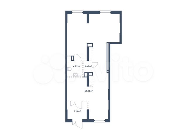 Продам помещение свободного назначения, 85.49 м²
