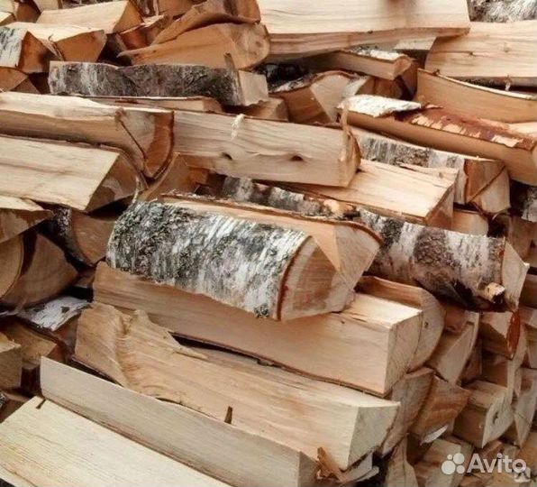 Дрова березовые колотые