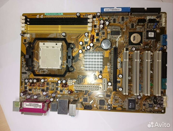 Материнская плата asus m2v