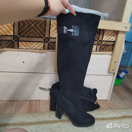 Ботфорты зимние
