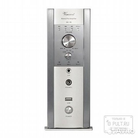Предусилитель Vincent SA-96 silver
