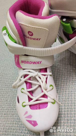 Коньки детские раздвижные 30-33