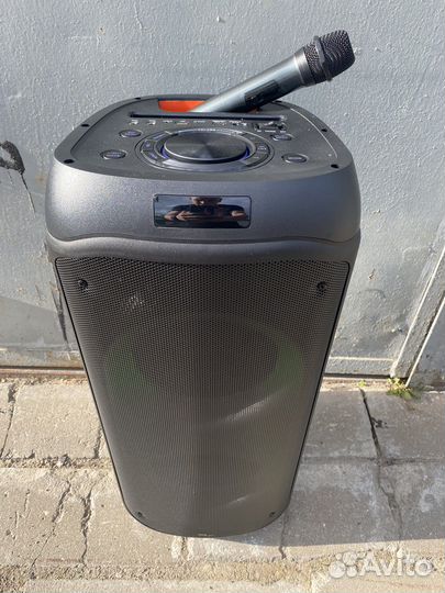 Портативная колонка блютуз караоке