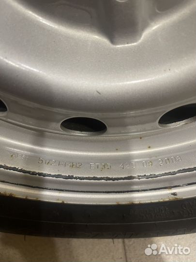 Колеса зимние nokian tyres nordman 8 r14 шипы