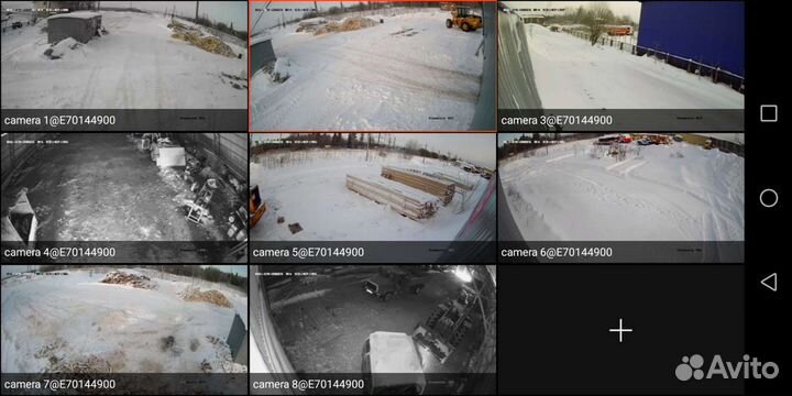 Видеонаблюдение, комплект видеонаблюдения