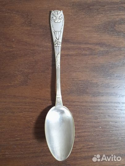 Редчайшая Ложка столовая Фраже Fraget Шкура Льва