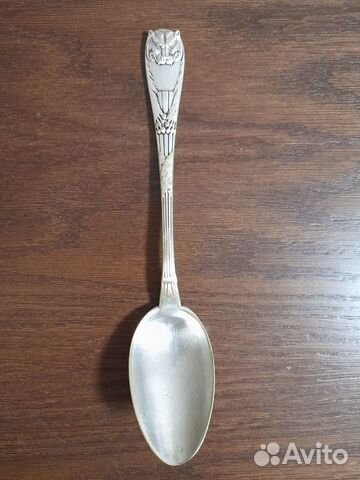 Редчайшая Ложка столовая Фраже Fraget Шкура Льва