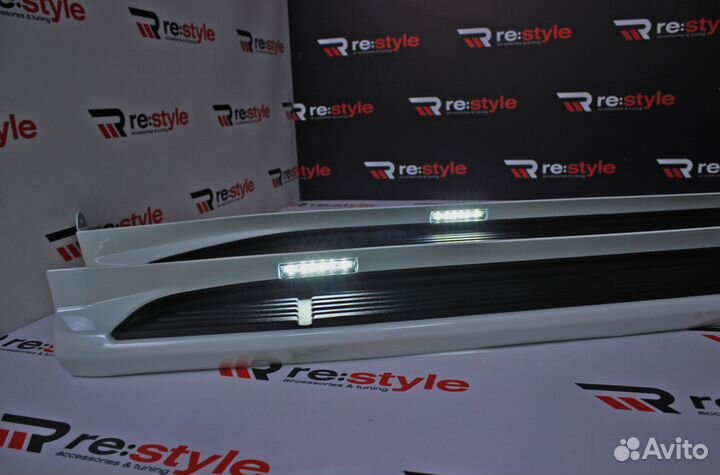 Пороги Toyota Land Cruiser 100 Левый руль