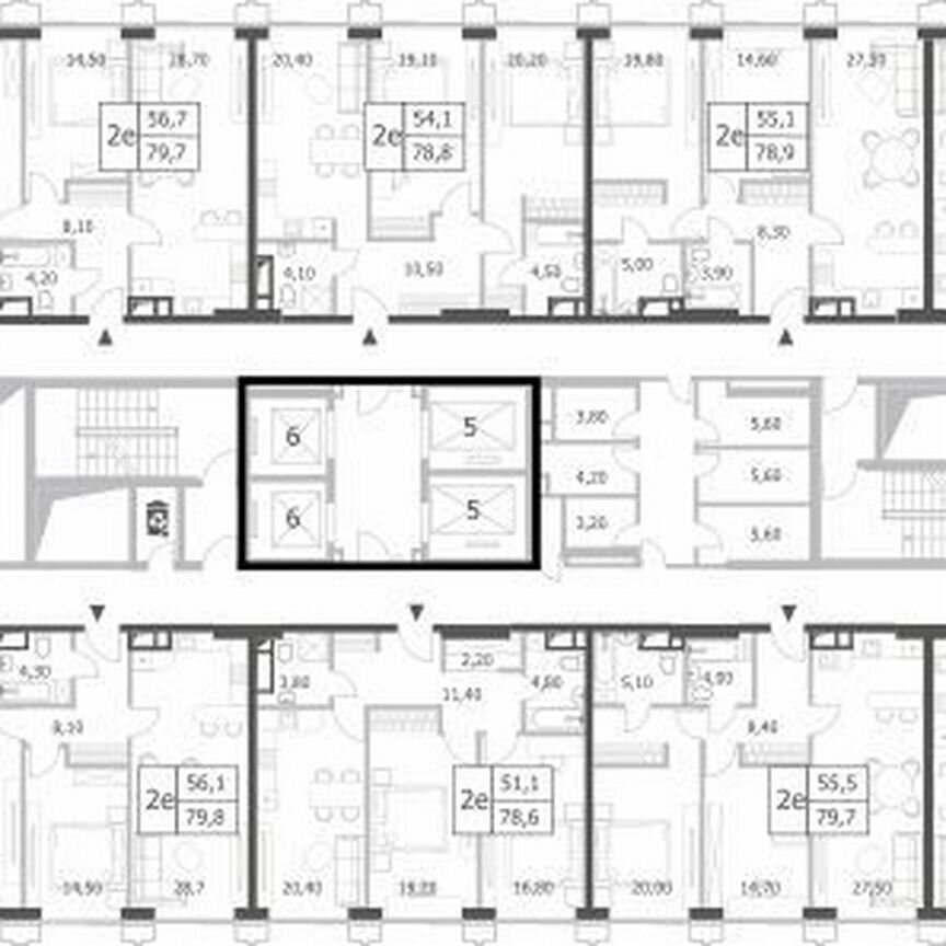 3-к. квартира, 108,4 м², 37/52 эт.