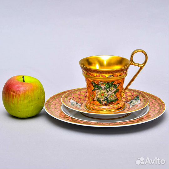 Фарфоровая Чайная тройка