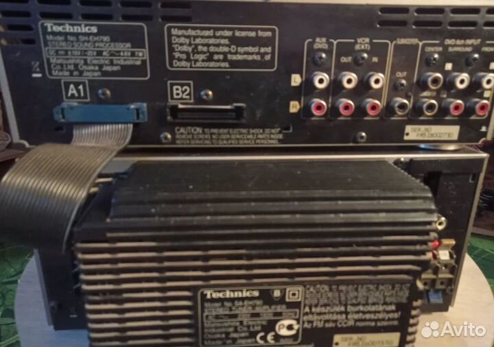 Усилитель technics Sa-EH 790 + процессор cpu