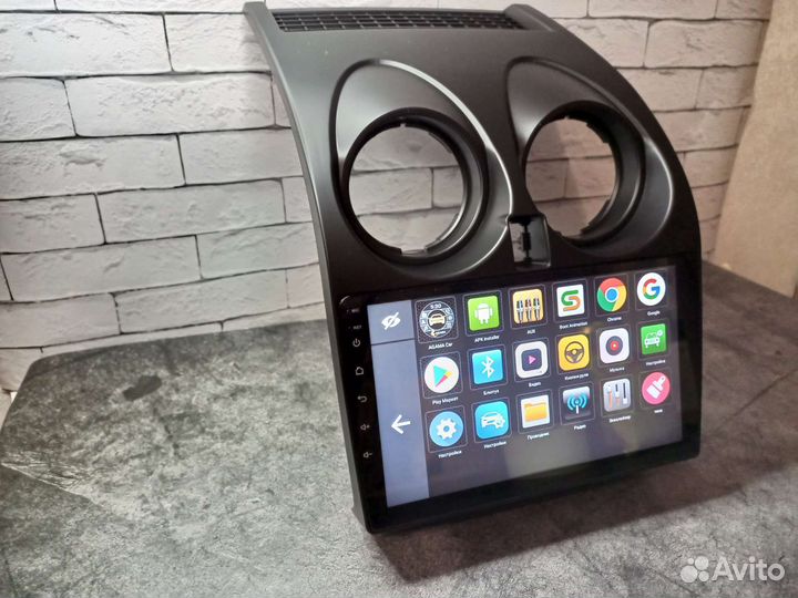 Магнитола Nissan Qashqai J10 на Android IPS экран