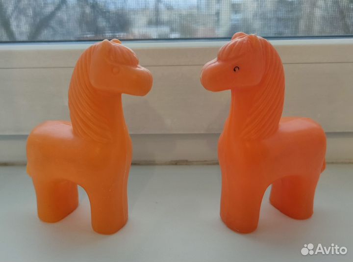 Игрушки пластмассовые СССР