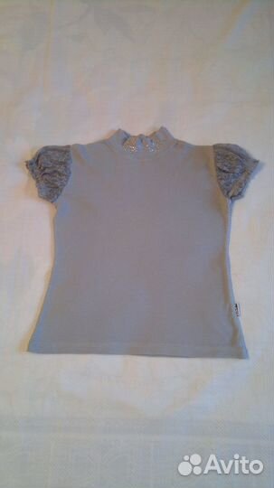 Школьная трикотажная блузка